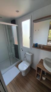 Kúpeľňa v ubytovaní Mobile homes Suha Punta