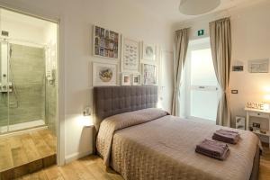 Posteľ alebo postele v izbe v ubytovaní GARDEN HOUSE - Luxury Guest House - Only Self Check in