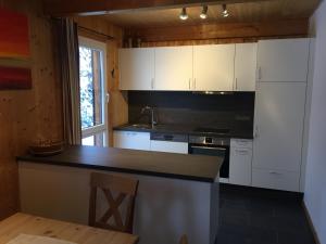 A kitchen or kitchenette at Alpenferienhaus Sophia
