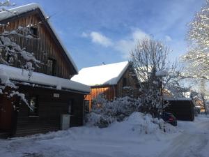 Alpenferienhaus Sophia during the winter