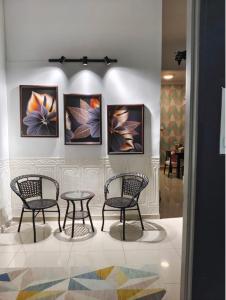 Ruang duduk di Bintang Maya Residence cozy and comfortable stay