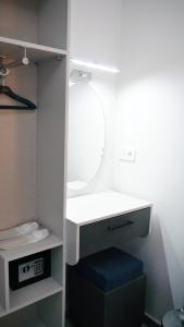 Koupelna v ubytování Nefis Hotel City