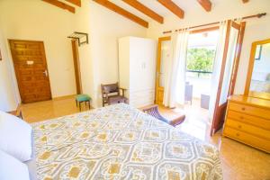 Posteľ alebo postele v izbe v ubytovaní Perfecta villa para vacaciones con wifi y A/C