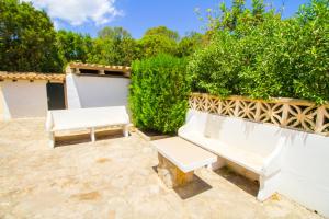 Vonkajšia záhrada v ubytovaní Perfecta villa para vacaciones con wifi y A/C