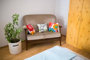 Χώρος καθιστικού στο Sipi Apartman