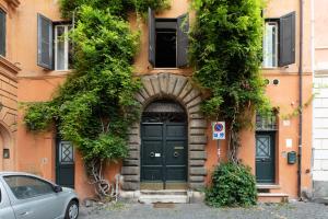 Budynek, w którym mieści się apartament