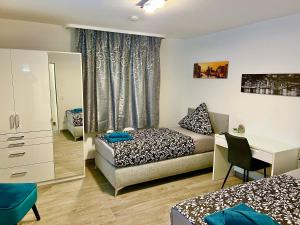 Posezení v ubytování Big Und Nice 3 Bedrooms