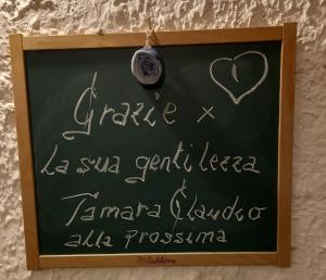 Certifikát, ocenenie alebo iný dokument vystavený v ubytovaní La Grotta