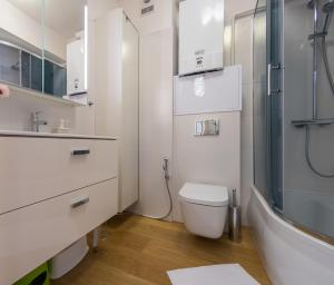 Łazienka w obiekcie Komfortowy Apartament w centrum Ustronia