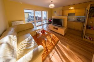 Kuchnia lub aneks kuchenny w obiekcie Komfortowy Apartament w centrum Ustronia