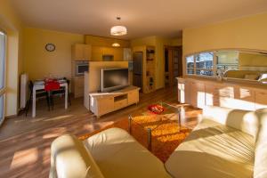 Część wypoczynkowa w obiekcie Komfortowy Apartament w centrum Ustronia