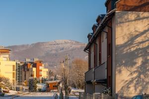 Widok na góry z tego apartamentu