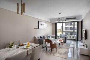 Χώρος καθιστικού στο Citadines New District Wuxi