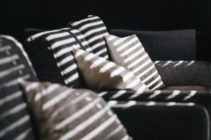Posezení v ubytování mizuka Business Canal City Hakatamae