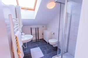 Kúpeľňa v ubytovaní Landhaus Tritscher