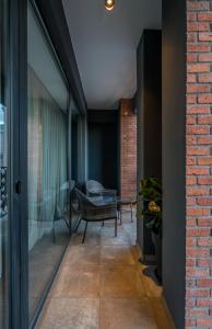 Patio o area all'aperto di Bridge Hotel