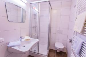 Kúpeľňa v ubytovaní Landhaus Tritscher