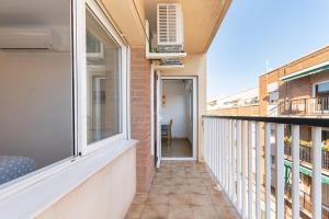 Ein Balkon oder eine Terrasse in der Unterkunft Cadillac lujo total sin pasar por un hotel