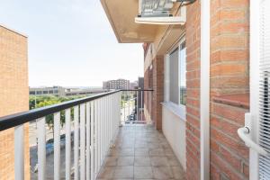 Ein Balkon oder eine Terrasse in der Unterkunft Cadillac lujo total sin pasar por un hotel