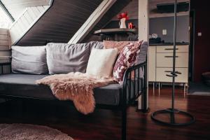 Posezení v ubytování Apartmány Rudík