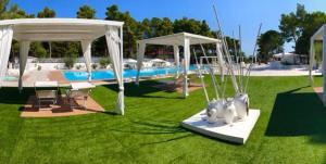 The swimming pool at or close to Hotel Gargano