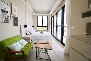 Zona de estar de 嵵裡仙人掌海景民宿Ocean view room