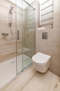 Kúpeľňa v ubytovaní Apartamenty PORTO + 36 fotografií