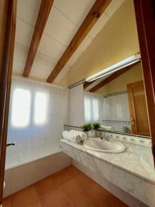 Koupelna v ubytování Villas Serena