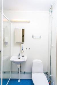Koupelna v ubytování Easy Home Apartments