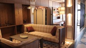 Posezení v ubytování JovA Hotel Boutique