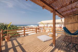 Naturlandskabet i nærheden af lejlighedshotellet