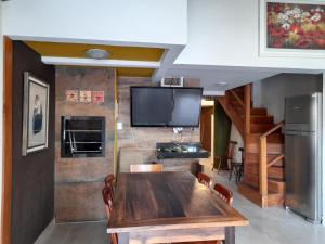 Kuchyň nebo kuchyňský kout v ubytování Casa 2 quartos + 25 fotografií