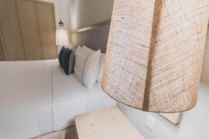 Postel nebo postele na pokoji v ubytování Hotel Santa Cecilia B&B