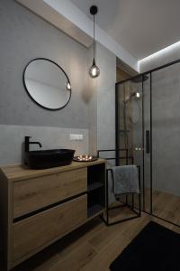 A bathroom at Apartament przy Plantach