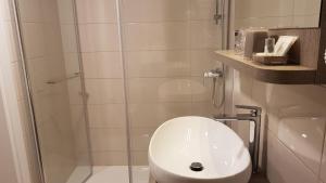 Koupelna v ubytování Premium Appartments Suha Punta