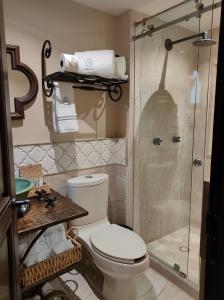 Phòng tắm tại Casa Vieja Hotel Boutique