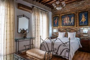 Postel nebo postele na pokoji v ubytování Casa de Reyes