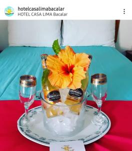 משקאות ב-Hotel Casa Lima Bacalar