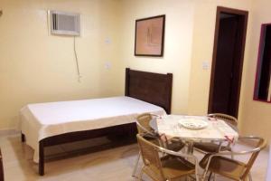 Postel nebo postele na pokoji v ubytování Kit 6 Residencial Diego Marcelo