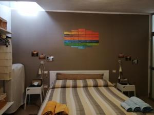 Кровать или кровати в номере B&B Annalu'