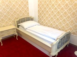 Llit o llits en una habitació de Lambach Villa Appartament 2