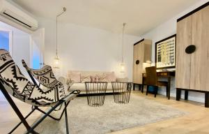 A seating area at Charming La Casa de La Castellana