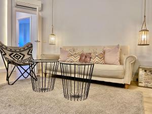 A seating area at Charming La Casa de La Castellana