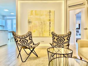 A seating area at Charming La Casa de La Castellana