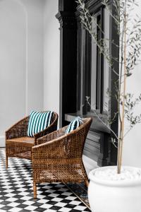 Istumisnurk majutusasutuses Hotel Challis Potts Point
