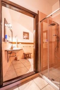 Koupelna v ubytování HOTEL TREVI Palazzo Natalini