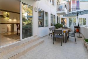 Patio nebo venkovní prostory v ubytování Skandinavia
