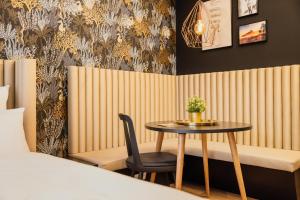 Cama o camas de una habitación en Rioca Stuttgart Posto 4