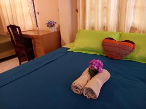 Cama o camas de una habitación en Santipran Place