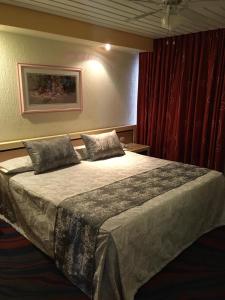 Cama o camas de una habitación en Hotel Fleming